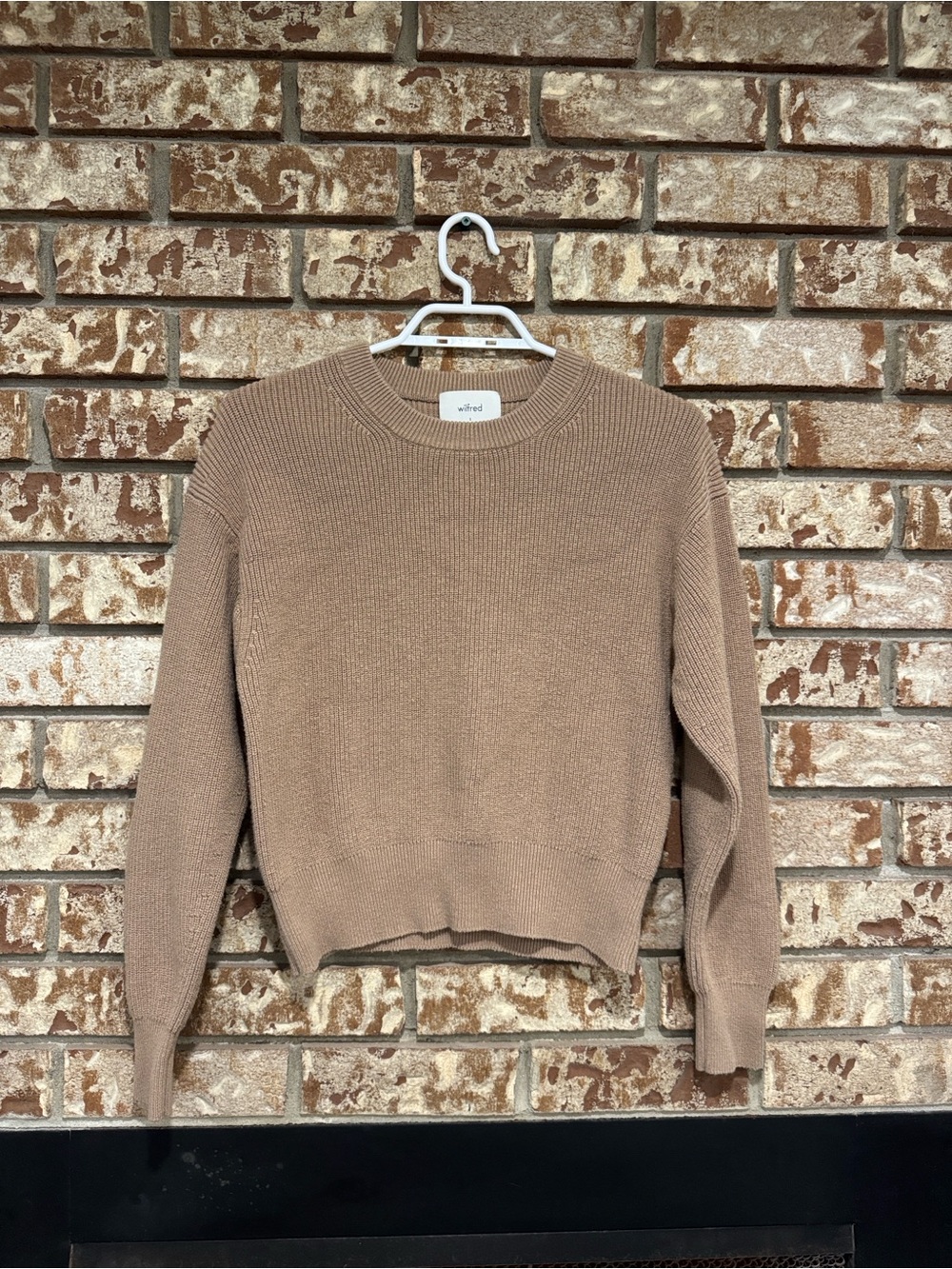 Wilfred Manila Crewneck Sweater - Taupe